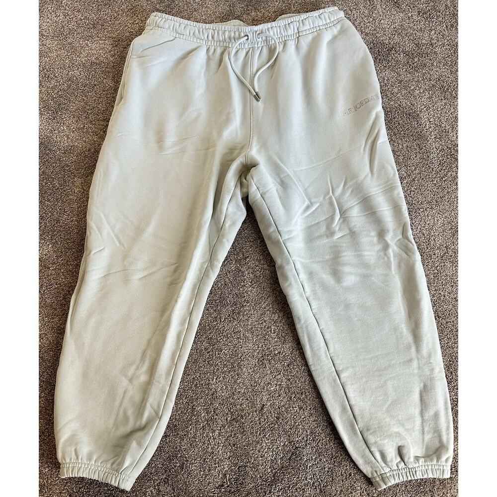 Nike Air Jordan Brooklyn Fleece Pants Joggers Size 3XL Light Green Or Blue